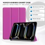 Чохол до планшета BeCover Smart Case Apple iPad Pro 11" M5 2025 Purple (715968)