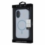 Чохол до мобільного телефона BeCover FIBRA Silicone OmniMag Apple iPhone 16 Light Blue (716228)