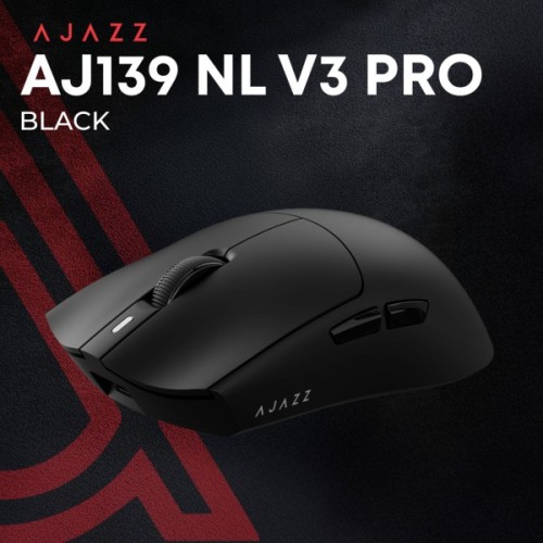 Мишка Ajazz AJ139 Near Link V3 Pro+ Wireless/Bluetooth/USB Black (AJ139-NL-V3-PRO-B)