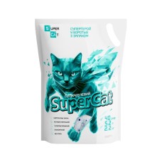 Наповнювач для туалету Super Cat Силікагелевий 2.2 кг (3527)