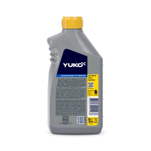 Моторна олива Yuko SEMISYNTHETIC 4T 10W-40 1л (4820070241938)