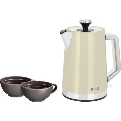 Електрочайник ECG RK 1766 Vintage Vanilla