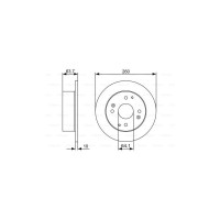 Гальмівний диск Bosch 0 986 479 504