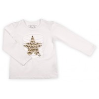 Кофта дитяча Breeze кремова із зіркою (7979-98G-cream)