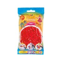 Набір для творчості Hama Midi червоних намистин 1000 шт термомозаіка (207-05)