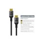 Кабель мультимедійний DisplayPort M to DisplayPort M 1.5m V2.1 16K black ColorWay (CW-CBDP091-BK)
