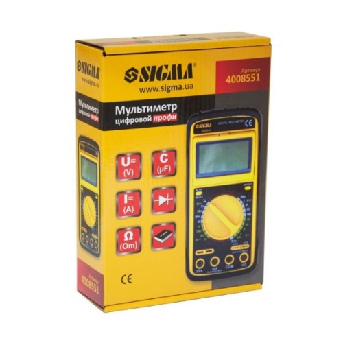 Цифровий мультиметр Sigma профі (4008551)