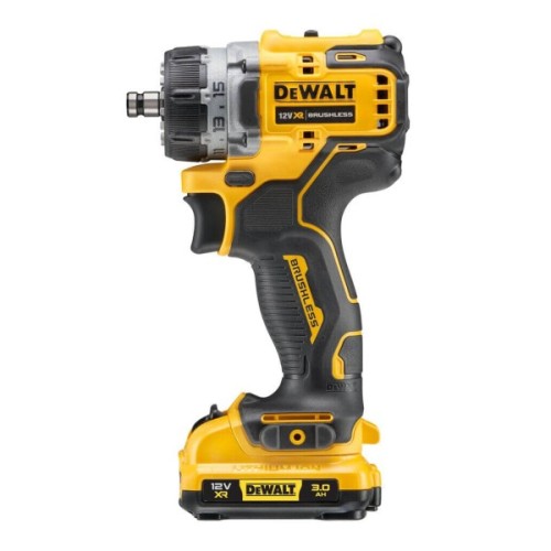 Шуруповерт DeWALT XR Li-Ion 12V, 2x3Ah, зі змінними насадками, 57.5 Нм, 0-425/0-1500 об/хв, 0.7, TSTAK (DCD703L2T)