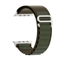 Ремінець до смарт-годинника Armorstandart Alpina Band для Apple Watch 49/46/45/44/42 (Series 1-3) Olive (ARM81045)