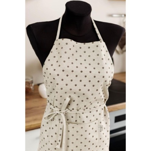 Фартух Прованс Горох коричневий Господиня (031630)