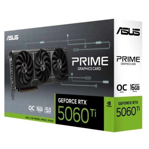 Відеокарта ASUS GeForce RTX5060Ti 16Gb PRIME OC (PRIME-RTX5060TI-O16G)