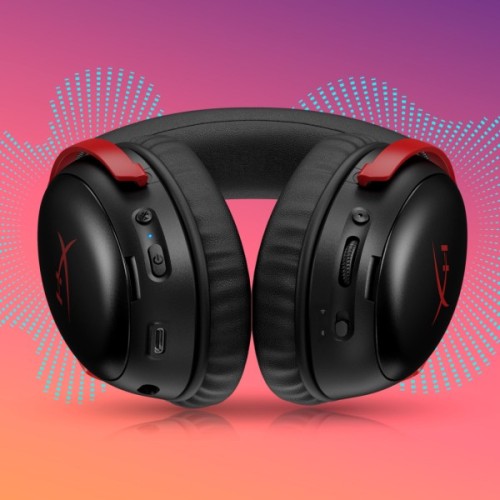 Навушники HyperX Cloud III S Wireless/USB-A/USB-C Black/Red (A59Z0AA)