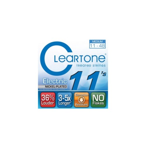 Струни для гітари Cleartone Electric Nickel-Plated Medium (11-48) (9411)