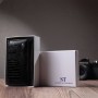 Гаманець ST Leather Три складення з натуральної шкіри Чорний (22707)