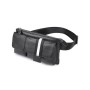 Сумка Vintage Поясна шкіряна Чорна (14953)