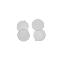 Кришка для банки Юні п/е на майонезну банку біла (ФР-030)