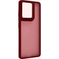 Чохол до мобільного телефона Armorstandart Frame Motorola G55 5G Wine Red (ARM81265)