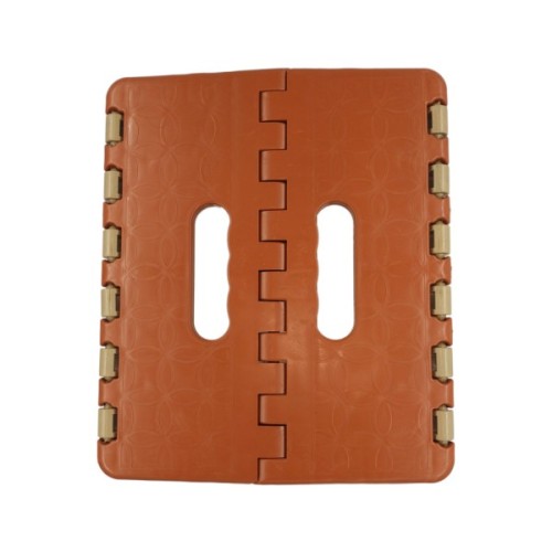 Стілець складаний Planet 36 см коричневий-бежевий (10715)