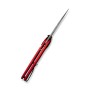 Ніж Civivi Starflare Damascus Red Aluminum (C23052-DS1)
