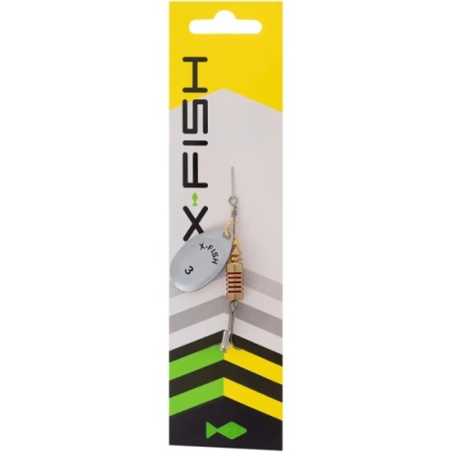 Блешня X-Fish Stark 6.5g 3 Silver (1917.05.71)