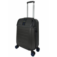 Валіза Semi Line 20" (S) Dark Brown/Blue Line (T5736-1) (DAS303803)
