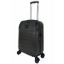 Валіза Semi Line 20" (S) Dark Brown/Blue Line (T5736-1) (DAS303803)