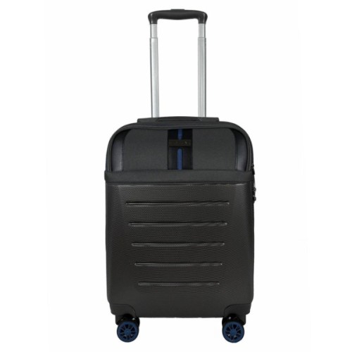 Валіза Semi Line 20" (S) Dark Brown/Blue Line (T5736-1) (DAS303803)