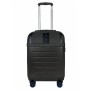 Валіза Semi Line 20" (S) Dark Brown/Blue Line (T5736-1) (DAS303803)