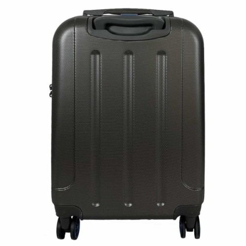 Валіза Semi Line 20" (S) Dark Brown/Blue Line (T5736-1) (DAS303803)