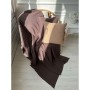 Плед Прованс COTTON шоколадний 120 х 200 см (039528)