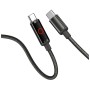 Дата кабель USB-C to USB-C 1.0m 3A PD60W black ColorWay (CW-CBPDCC103-BK)