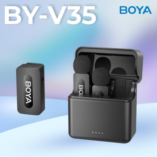 Мікрофон Boya BY-V35 3,5 мм/TRS Black (BY-V35)