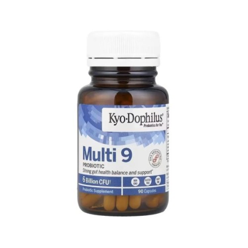 Вітамінно-мінеральний комплекс Kyolic Пробіотики мульти, 6 млрд КУО, Kyo-Dophilus, Multi 9 Probiotic, 6 Billion CFU (WAK-61049)
