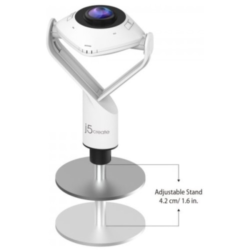 Веб-камера J5create JVCU360-N 360 Rundum USB-A/C (JVCU360-N)