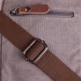 Сумка Vintage Чоловіча з щільного текстилю Сіра (22217)