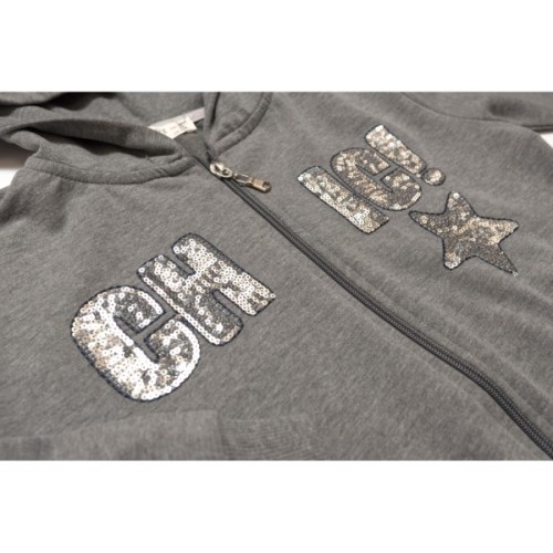 Спортивний костюм дитячий Breeze з паєтками (13097-152G-gray)