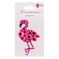 Набір для творчості Santi Фламінго зі страз самоклеючих 6х10 см (743026)