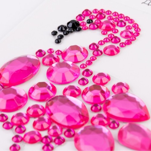 Набір для творчості Santi Фламінго зі страз самоклеючих 6х10 см (743026)