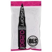Страйкбольні кульки BLS Precision White 6 мм 0,28 г 1 кг (1928.00.06)