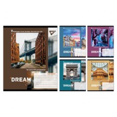 Зошит Yes Dream City А5 96 аркушів лінія (767708)