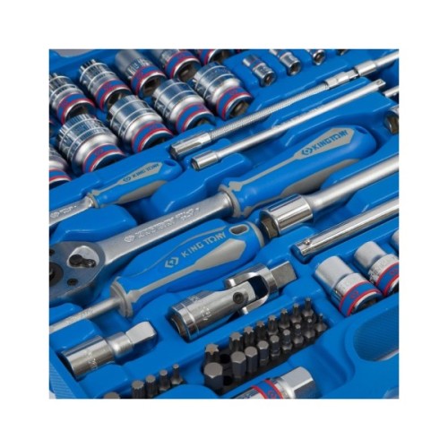 Набір інструментів KING TONY 103 шт. 1/4" та 1/2" (7503MR)