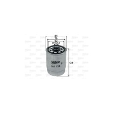 Фільтр паливний Valeo 587738