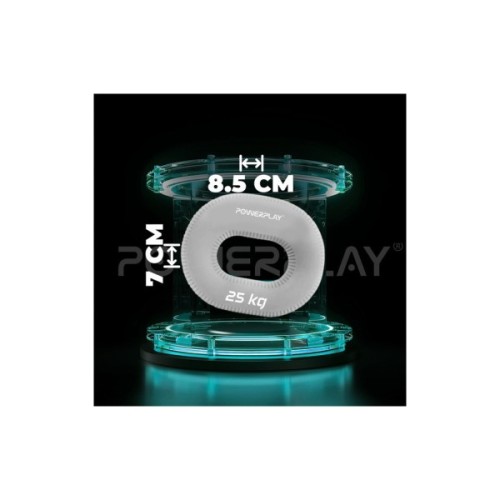 Еспандер PowerPlay PP-4336 Hand Grip Large 25 кг Сірий (PP_4336_Grey_25kg)