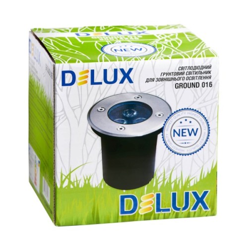 Світильник Delux GROUND 016 LED 3W 5000К 230V IP67 (90022778)