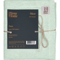 Доріжка на стіл Ardesto Oliver, 100% бавовна, бірюза 40х140 см (ART01OT)