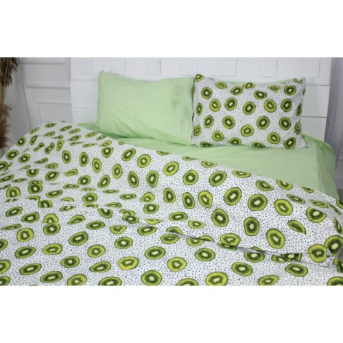 Постільна білизна MirSon Бязь 17-0523 Kiwi Євро (2200003660340)