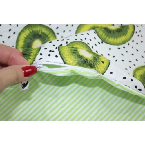 Постільна білизна MirSon Бязь 17-0523 Kiwi Євро (2200003660340)