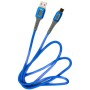 Дата кабель USB 2.0 AM to USB-C 1.0m blue Dengos (NTK-TC-LP-BLUE)