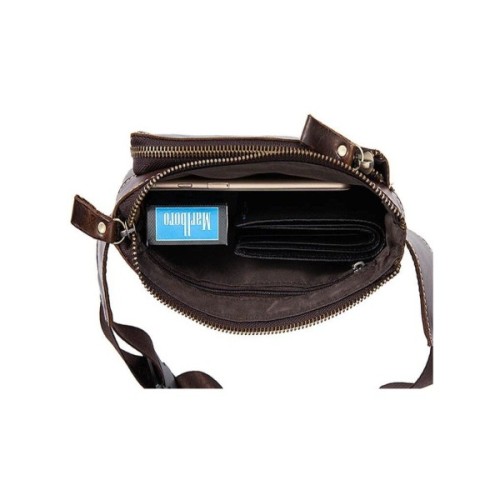 Сумка Vintage Поясна Коричнева (14738)