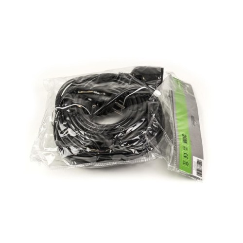 Мережевий подовжувач PowerPlant JY-3021/20 20м (PPEA10M200S1)